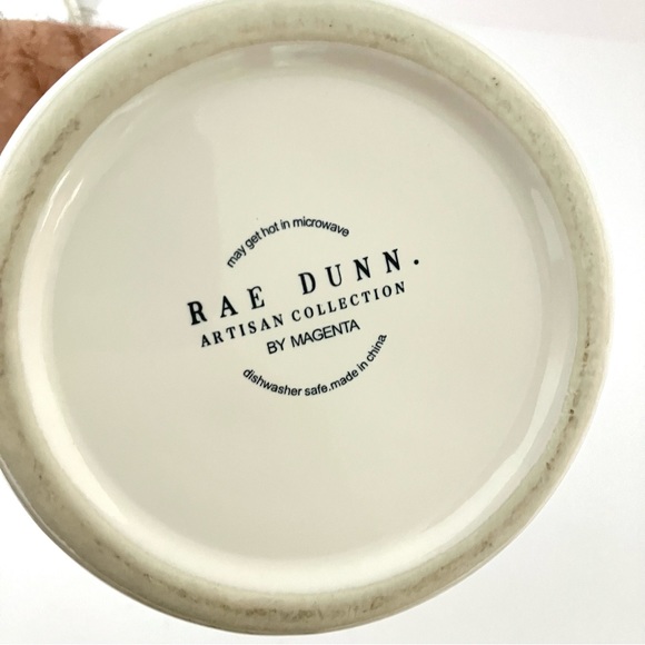 RELAX Red Adirondack chair Ivory pottery pitcher Rae Dunn By Magenta - Picture 12 of 13